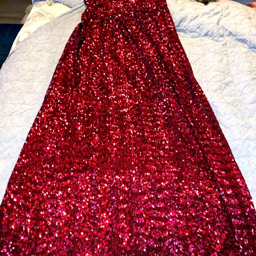 Maternity Evening Gown sleeveless